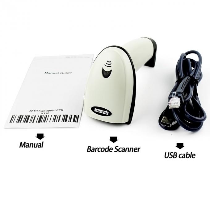 Kein Fahrer benötigte Symcode-Barcode-Scanner/1D Laserlesegerät mit USB-Kabel