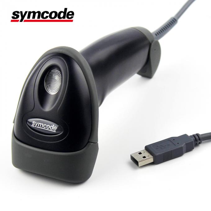 Symcode 1D Laserlesegerät, Handbarcode-Scanner mit Stand-Unterstützung befiehlt
