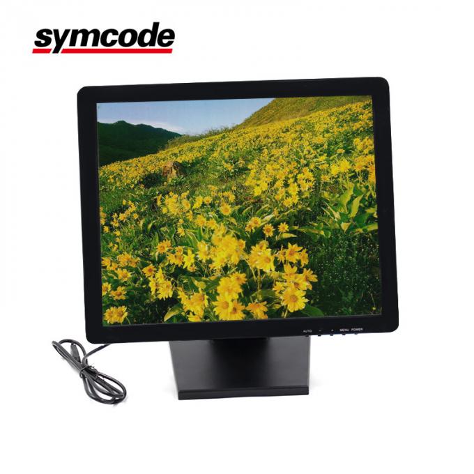 Justierbare anzeigende Vertikale der Stand-Touch Screen PC Monitor-16.7M Farbe160°
